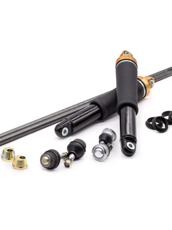 T1 1966-79 Beetle Ghia Ball Joint Front Air Ride Kit Bolt on (For Jawbreaker Style Beam)
