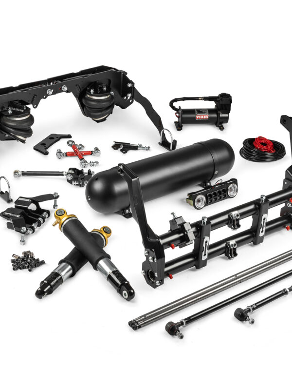 1948-65 Beetle / Ghia 6" Narrowed Link Pin Deluxe Cantilever Swing Axle / IRS Air Ride Kit