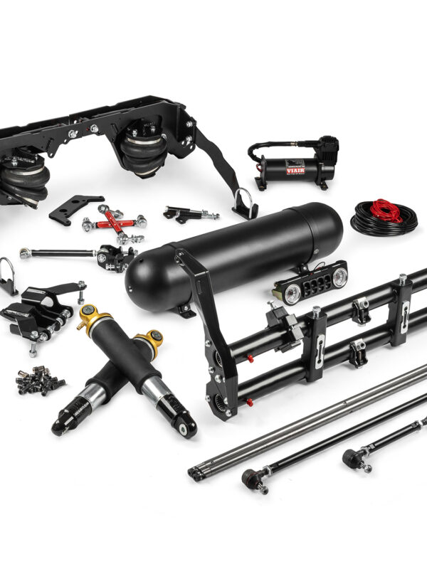 1948-65 Beetle / Ghia Stock Width Link Pin Deluxe Cantilever Swing Axle / IRS Air Ride Kit