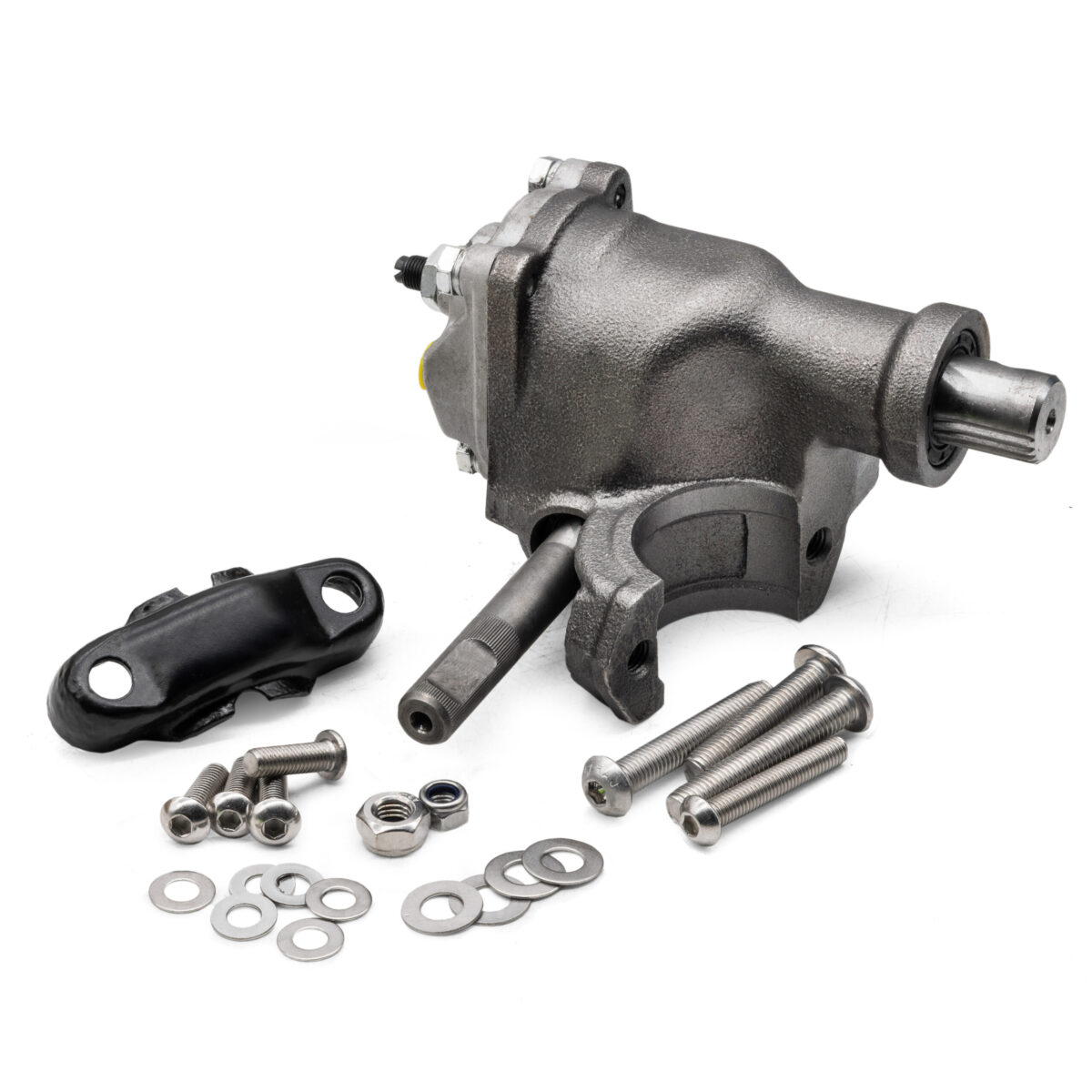 Steering Box Shackle Clamp & Hardware Kit