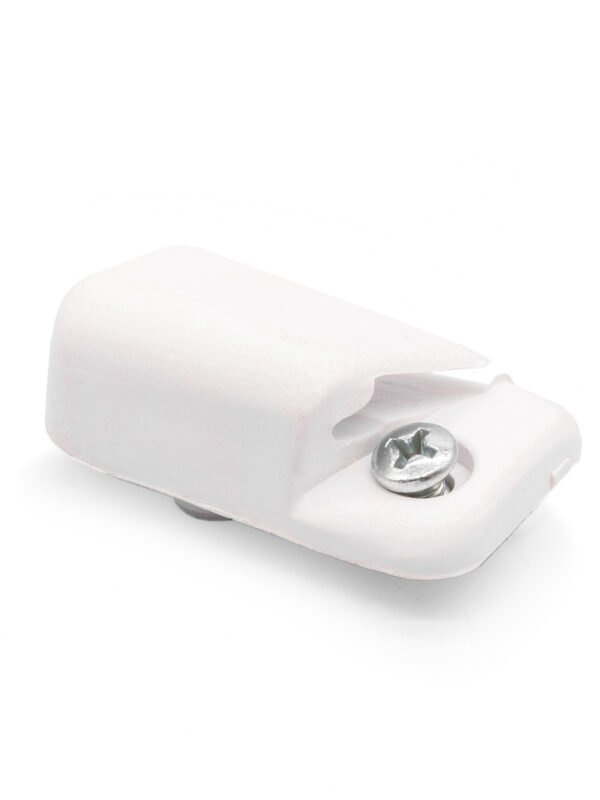 T1 1968-79 Beetle Sunvisor Clip White, Left