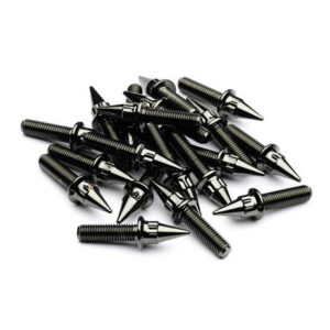Steel M7 Black Chrome Spiked Bolt