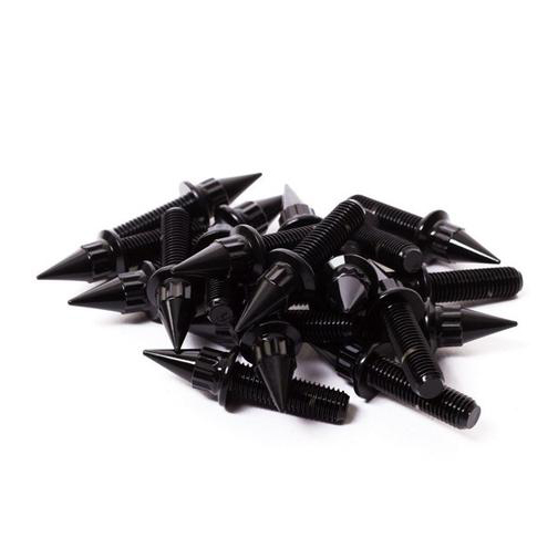 Steel M7 Black Spiked Bolt