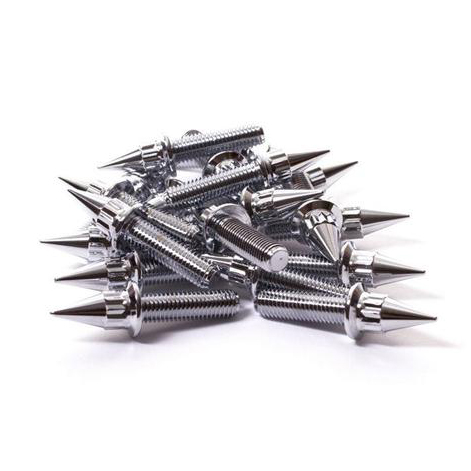 Steel M7 Chrome Spiked Bolt