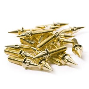 Steel M7 Gold Spiked Bolt