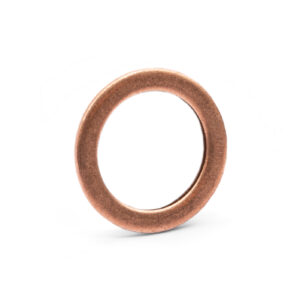 Oil Sump Drain Plug, Copper Compression Washer