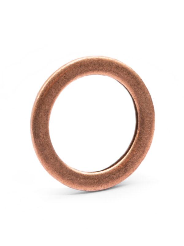 Oil Sump Drain Plug, Copper Compression Washer