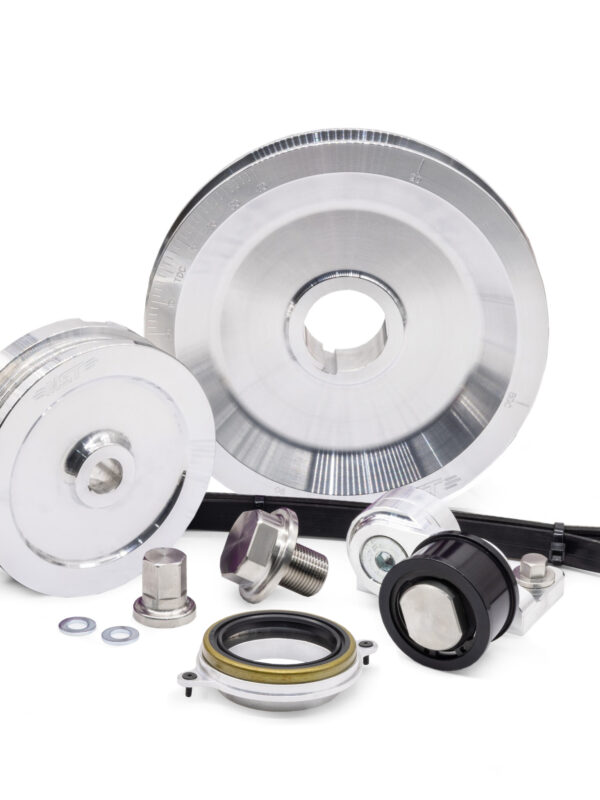 MST Aluminium Sand Seal Solid Serpentine Pulley Kit