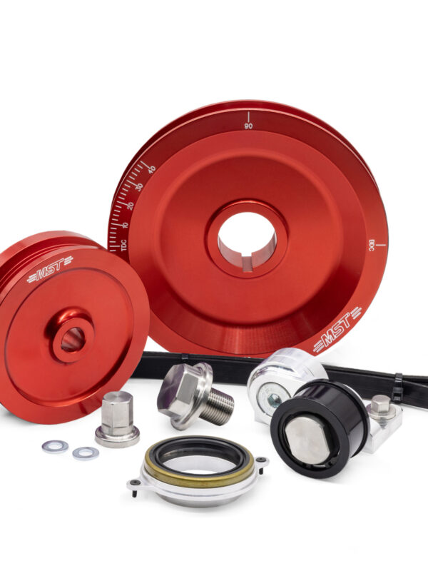 MST Red Sand Seal Solid Serpentine Pulley Kit