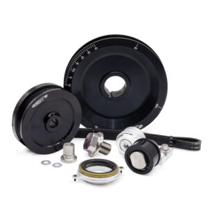 MST Black Sand Seal Solid Serpentine Pulley Kit