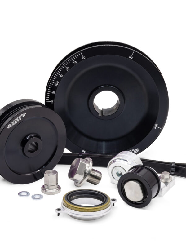 MST Black Sand Seal Solid Serpentine Pulley Kit