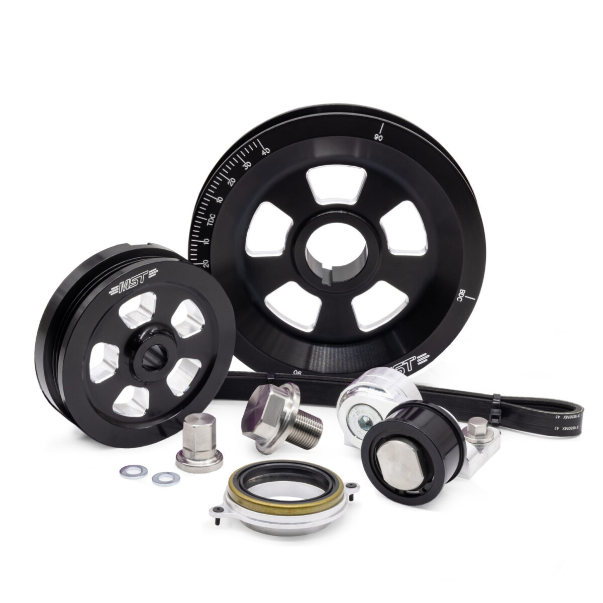 MST Black Sand Seal Renegade Serpentine Pulley Kit