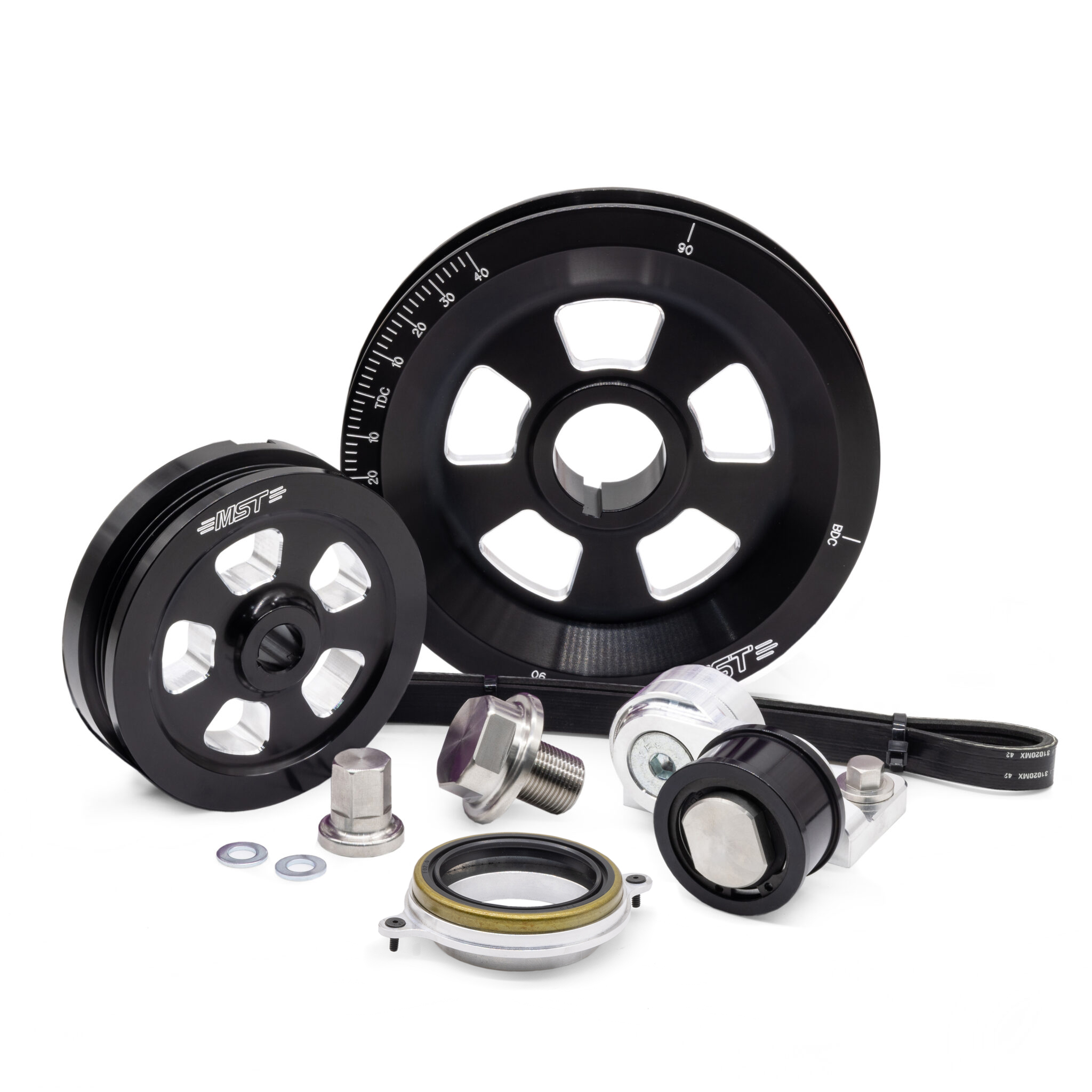 MST Black Sand Seal Renegade Serpentine Pulley Kit