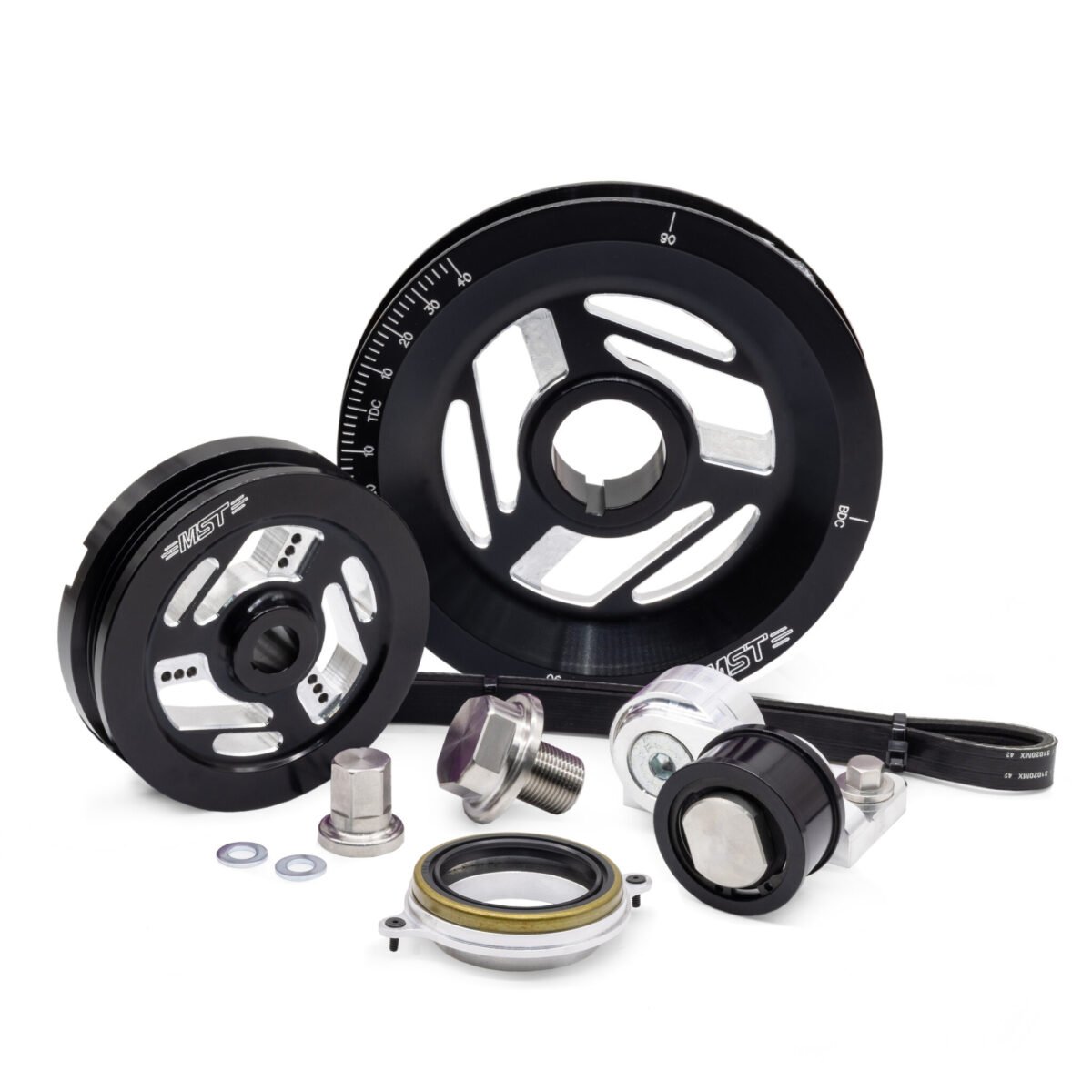 MST Black Sand Seal Excalibur Serpentine Pulley Kit