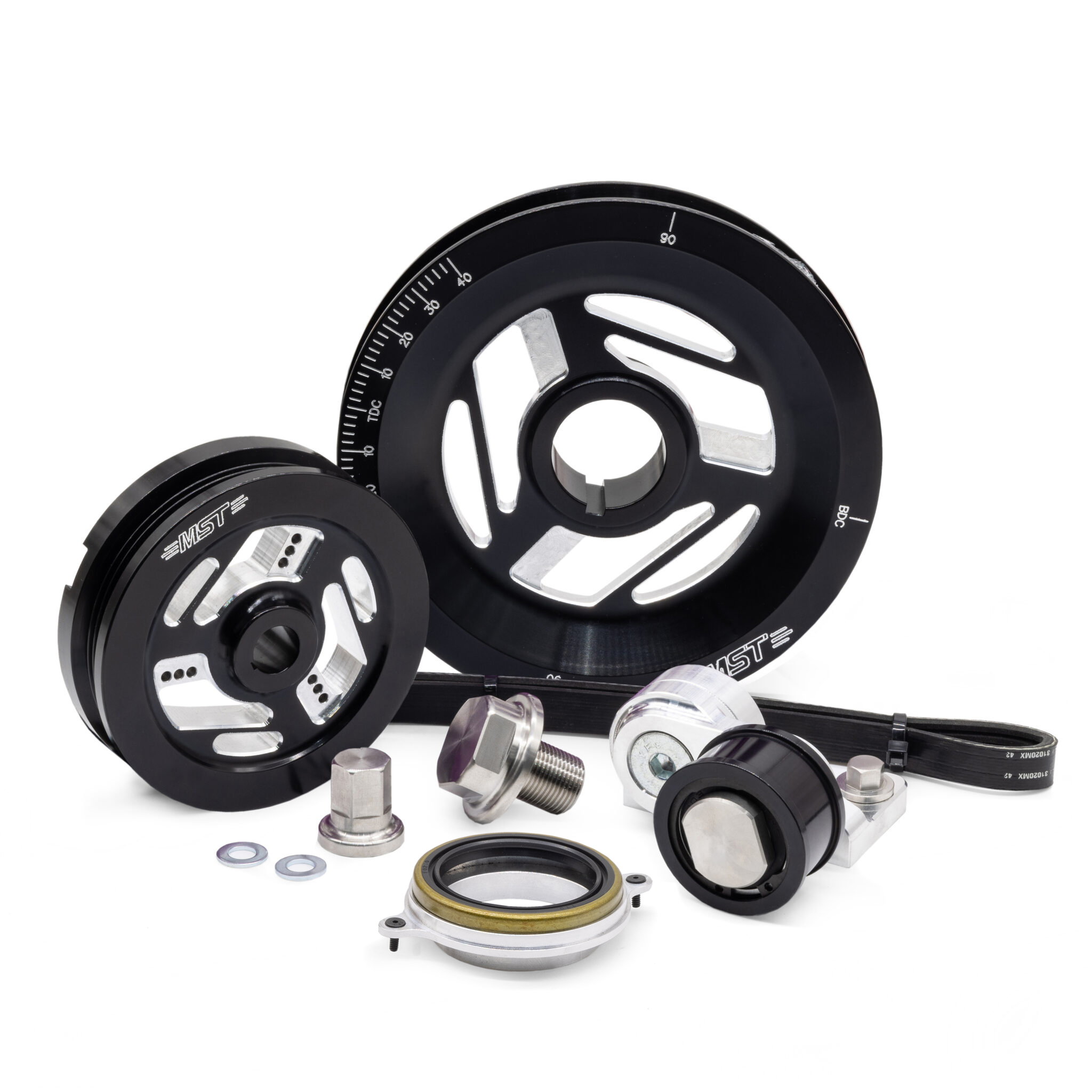 MST Black Sand Seal Excalibur Serpentine Pulley Kit