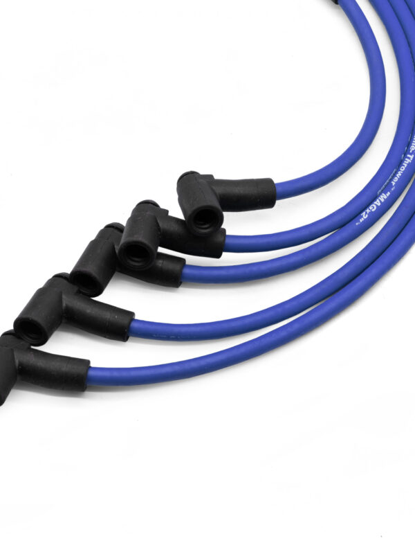 Type 1 Billet / MSD Pertronix Blue 8mm Flamethrower HT Leads Set