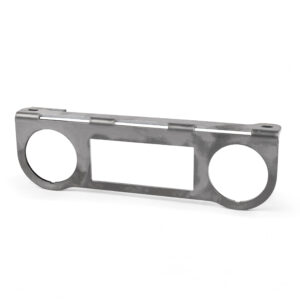 Air Ride 4-Valve Paddle & Air Pressure Gauge Mount (Long), Raw