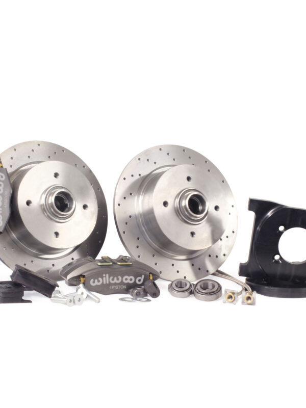 Titan Wilwood 4 Pot Beetle / Ghia 66- Ball Joint 4x130 PCD Front Disk Brake Conversion Kit