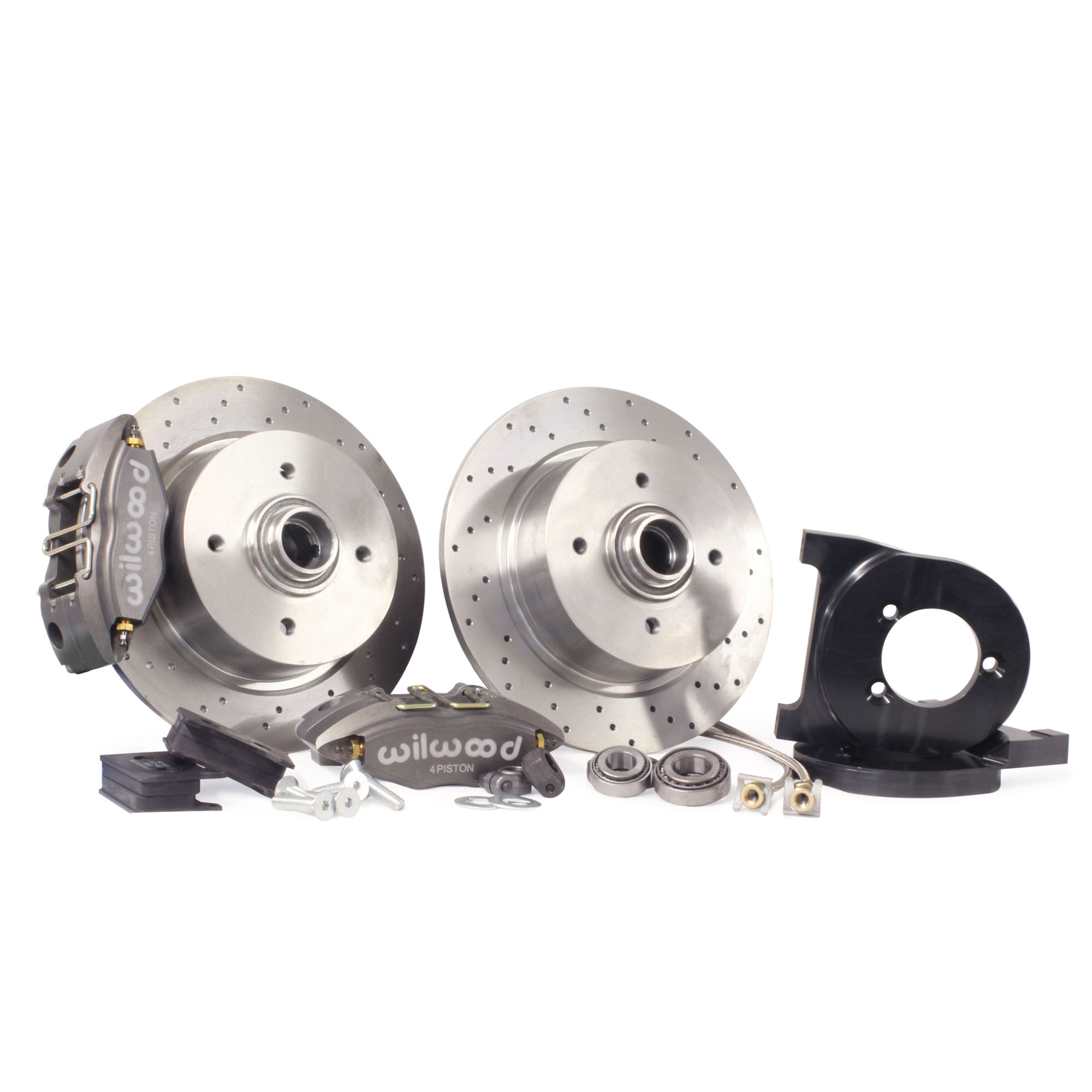 Titan Wilwood 4 Pot Beetle / Ghia 66- Ball Joint 4x100 PCD Front Disk Brake Conversion Kit