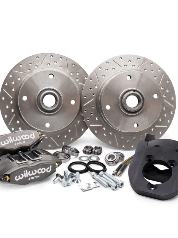 66- Beetle / Ghia Titan Wilwood 4-Piston 4x130 Ball Joint Front Disk Brake Kit