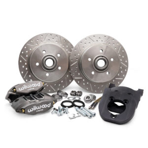 66- Beetle / Ghia Titan Wilwood 4-Piston 5x100 Ball Joint Front Disk Brake Kit