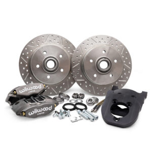 66- Beetle / Ghia Titan Wilwood 4-Piston 5x112 Ball Joint Front Disk Brake Kit