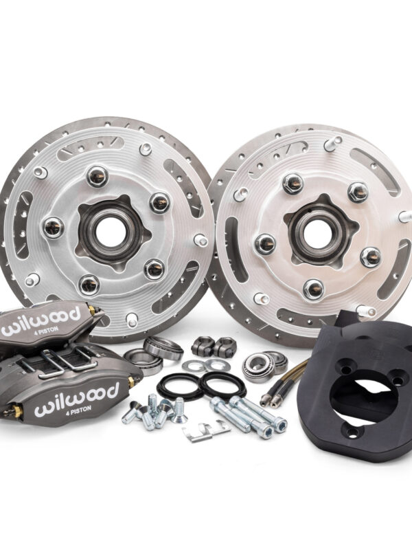 66- Beetle / Ghia Titan Wilwood 4-Piston 5x205 Ball Joint Front Disk Brake Kit