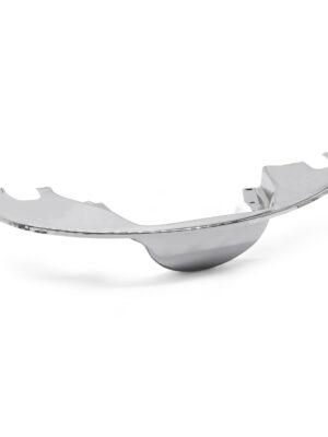 Engine Rear Tinware, With Pre Heats, Without Fresh Air Outlets, Chrome