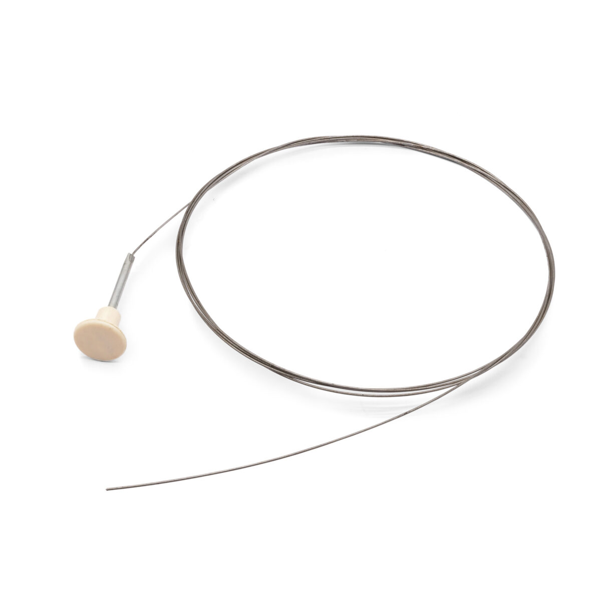 1949-52 Split Beetle T1 Choke Cable with Knob, Ivory