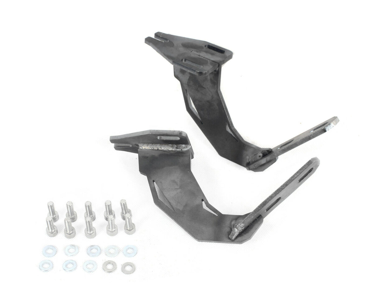 Beetle "Hex" Decklid Hinge Brackets, Stock Size / Not Standoffs, Raw