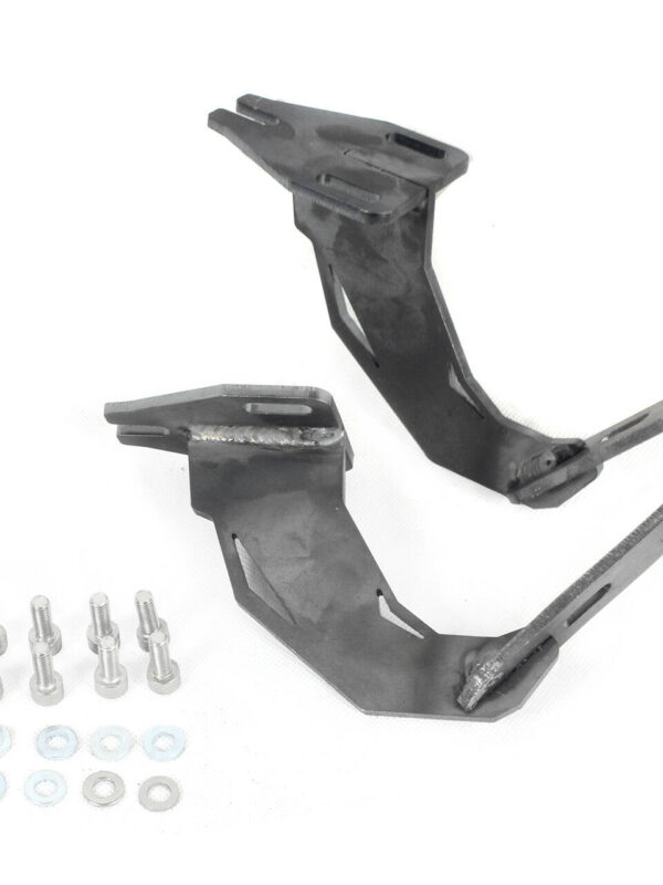 Beetle "Hex" Decklid Hinge Brackets, Stock Size / Not Standoffs, Raw