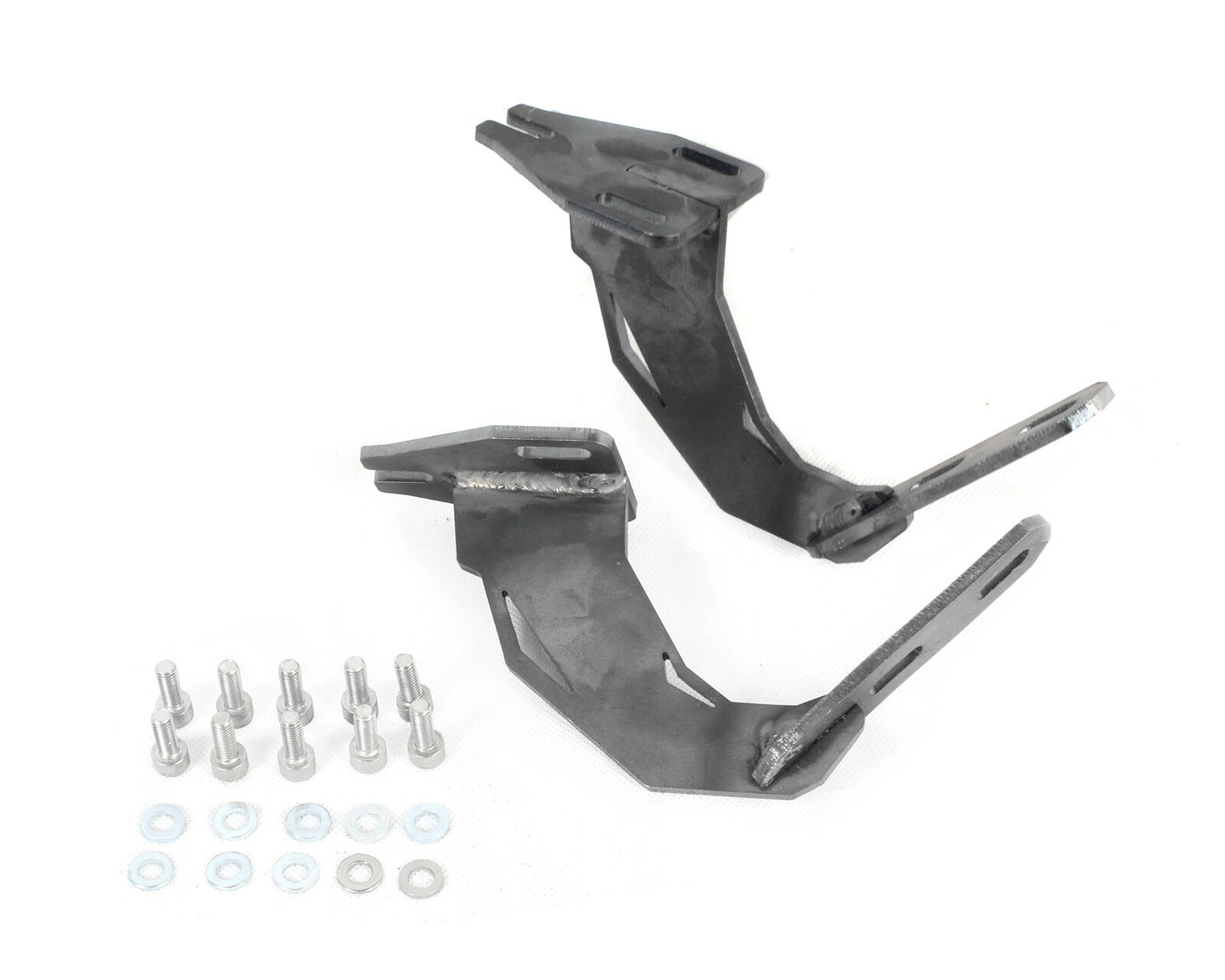 Beetle "Hex" Decklid Hinge Brackets, Stock Size / Not Standoffs, Raw