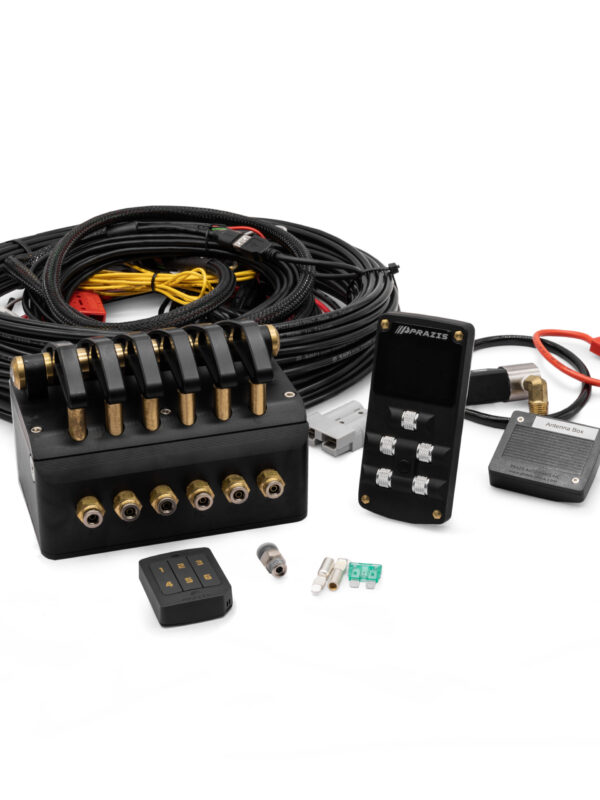 Prazis P4W 4 Way Digital Management System only, Black