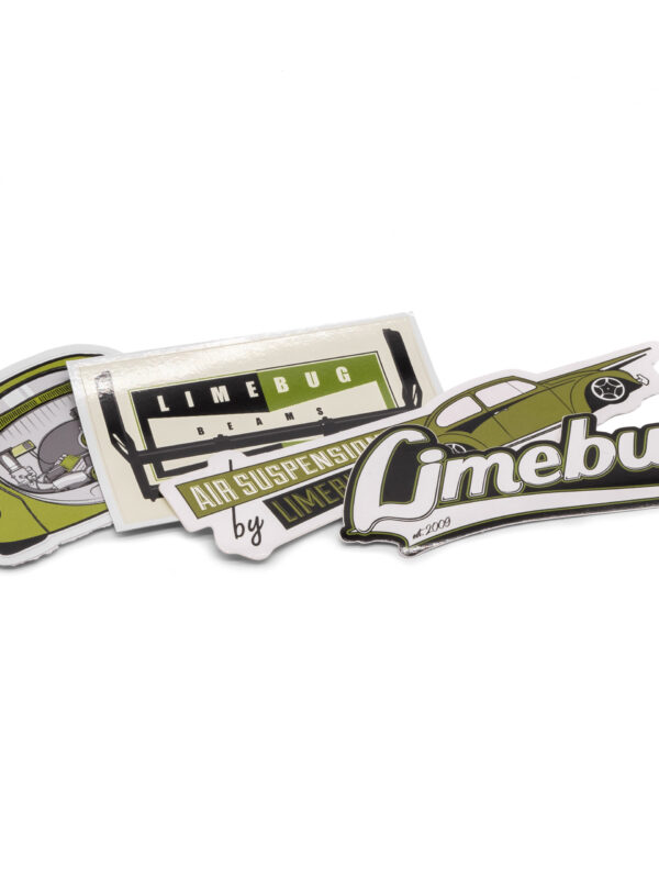 Limebug Assorted Sticker Pack (For Air Ride Kit)