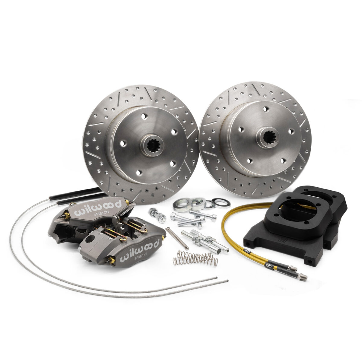 Titan Wilwood 4 Pot Beetle / Ghia 5x130 Porsche Rear Disk Brake Conversion Kit