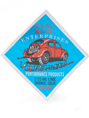 Gene Berg Volkswagen Performance Products Sticker Blue