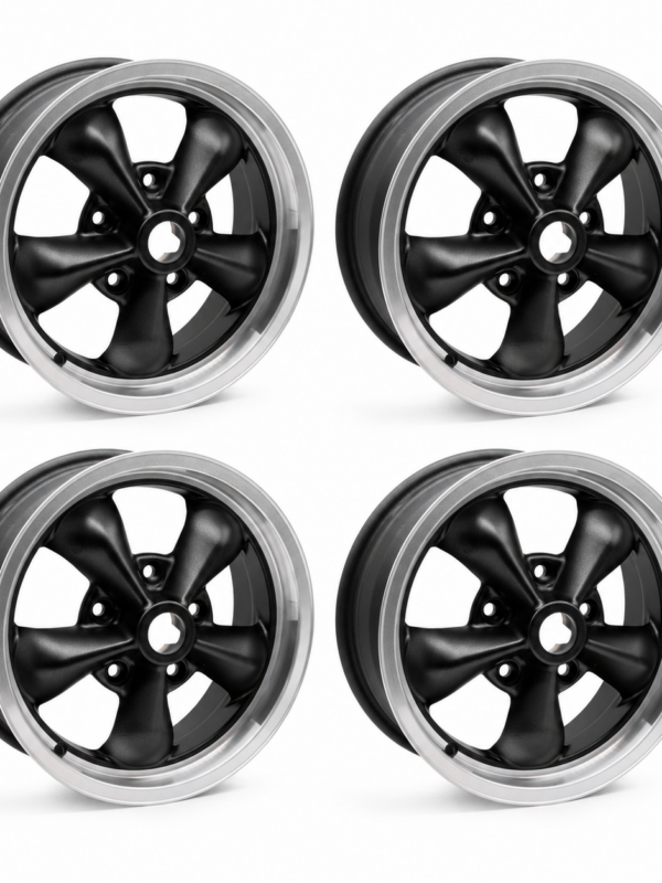 Group 4 TT 1550/1560 Grey/Black Alloy Wheel Set, 15" 5x130