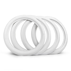 15" Whitewall Tyre Toppers, (Set of 4)