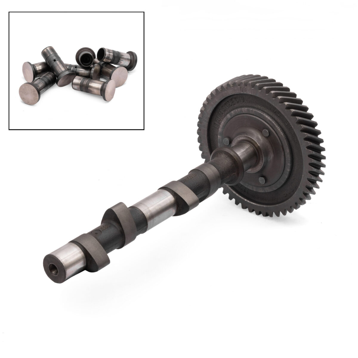 110 Camshaft Assembly, with Cam Gear and Rebuilt Lifters