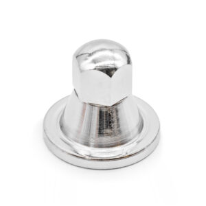 Chrome Alternator / Generator Pulley Nut and Washer