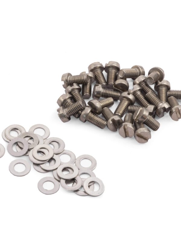 Stainless Engine Tinware Screw / Washer Set - 25 Piece Set