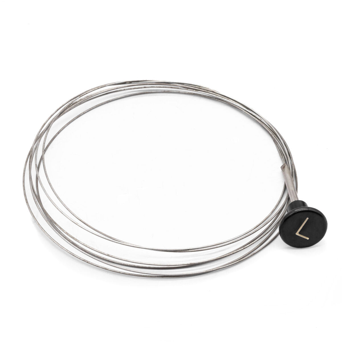 1949-52 Split Beetle T1 Choke Cable with Knob, Black