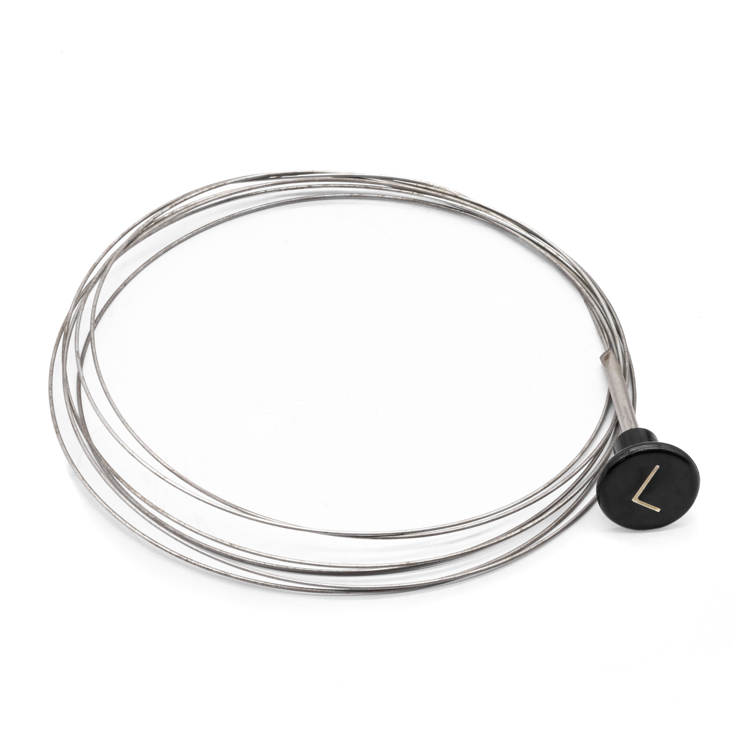 1949-52 Split Beetle T1 Choke Cable with Knob, Black