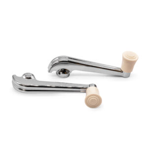 Window Winder Handles, Pair, Ivory, For Beetle 1949-1952