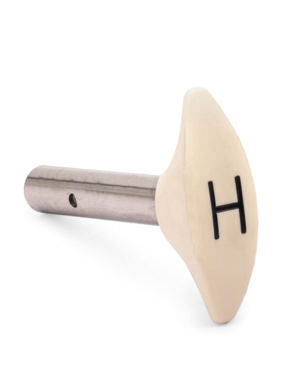 T Handle for Heater Cable, Ivory, For Beetle 1950-1952