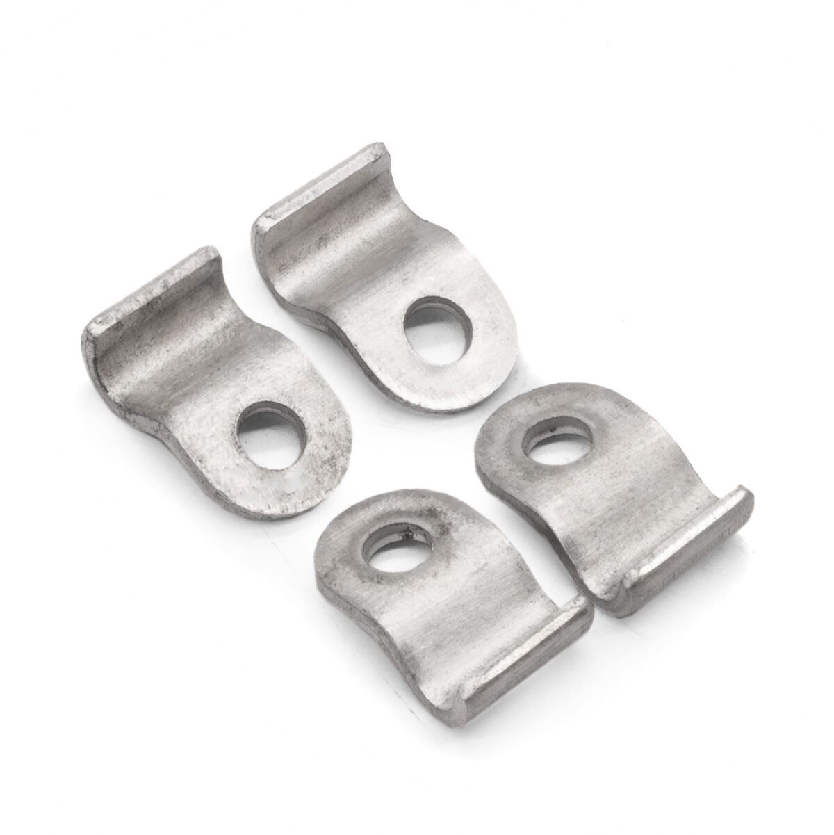 Brake Line Tab Clamp for Hardline to Chassis Floorpan, Pack of 4