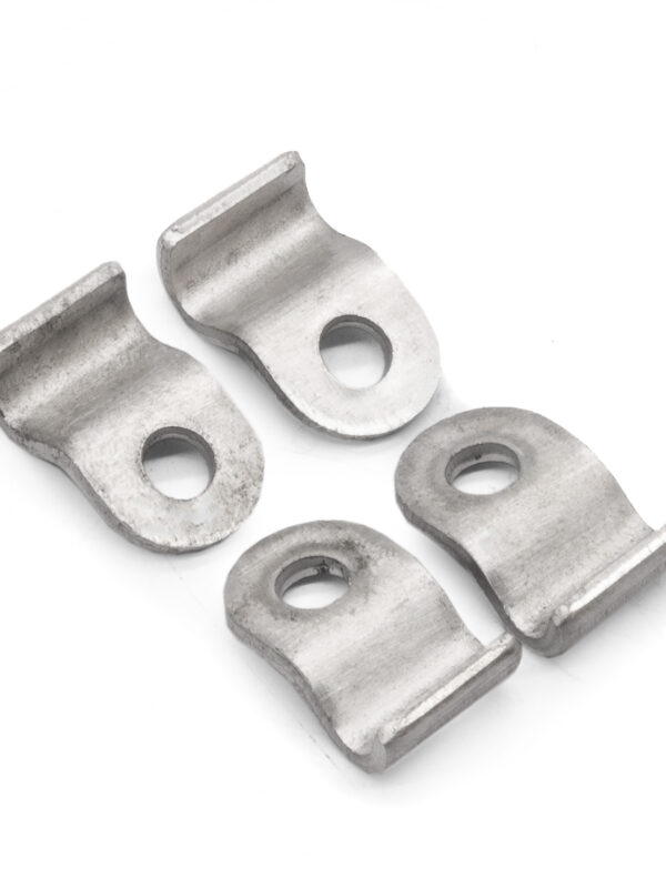 Brake Line Tab Clamp for Hardline to Chassis Floorpan, Pack of 4