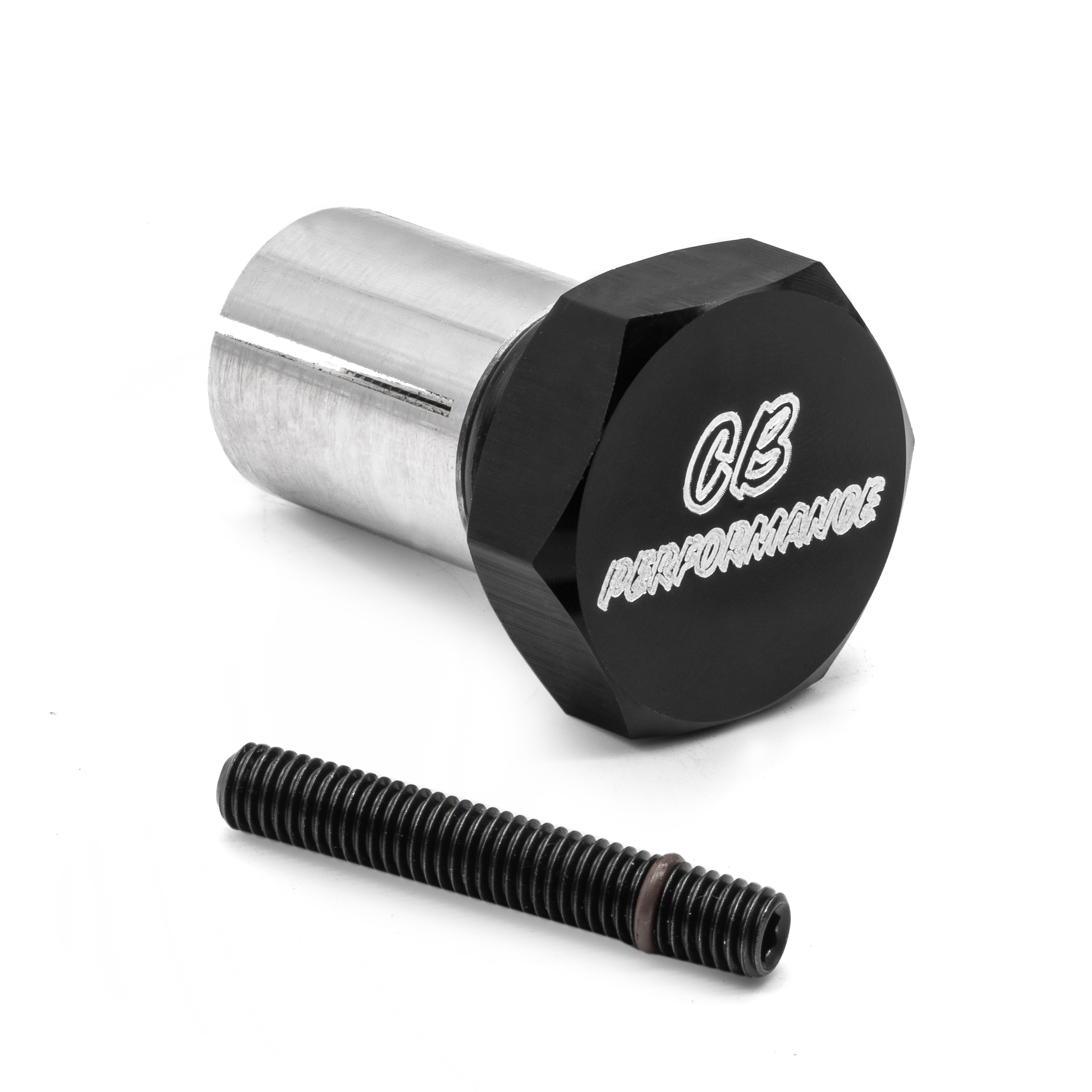 Distributor Hole Plug, Black