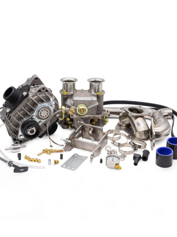 KompressorHaus Type 1 Aircooled VW Supercharger Kit, Ultimate Kit, Require Engine Lid Standoffs