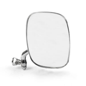 1968-79 Bay Window Chrome Right Wing Mirror, No Beading